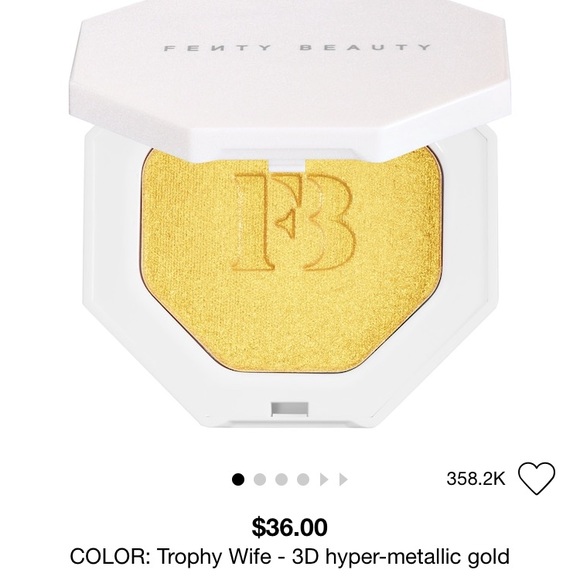 fenty beauty highlighter gold